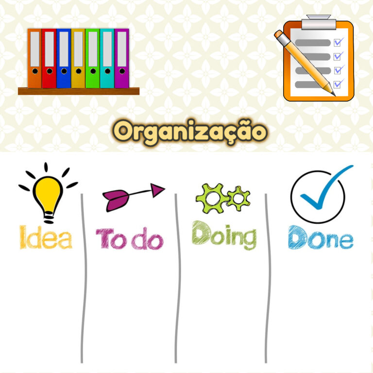Como está a organização da sua vida?